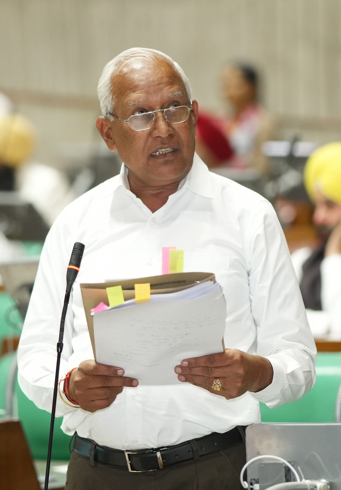 Rationalizing canal water distribution to ensure water reaches tail-end: Barinder Kumar Goyal