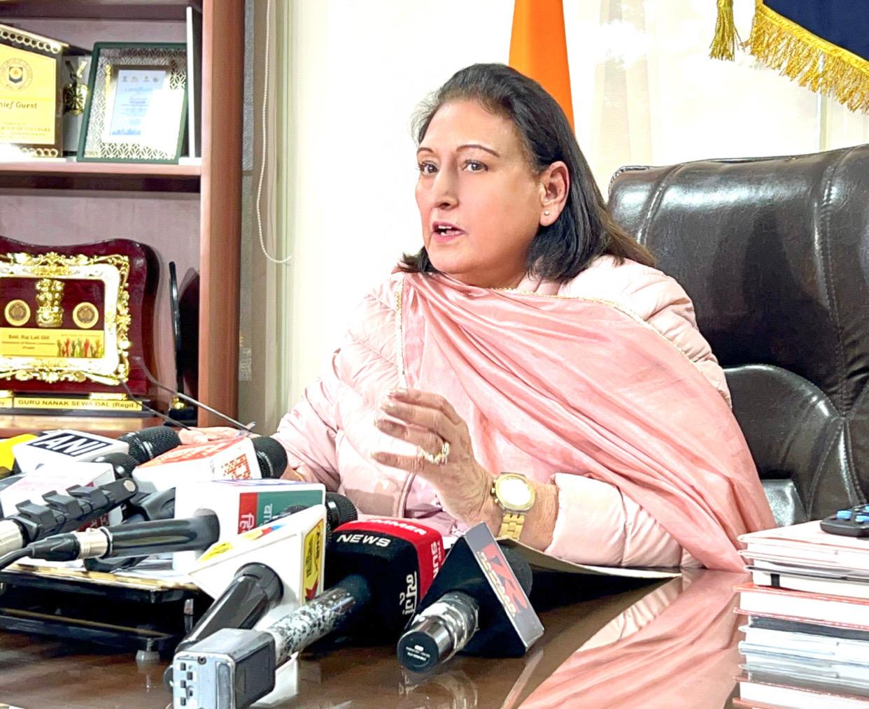 Strict Action to Be Taken Against Those Found Guilty in Sunanda Sharma Case: Chairperson Raj Lali Gill
