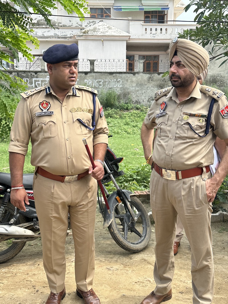 Adampur Incident: DIG Jalandhar range inspects the spot