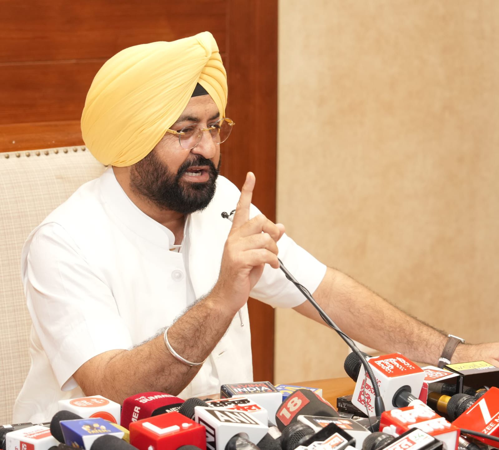 FARMERS WILL GET RS 1 LAKH PER YEAR TILL THEY GET THE PLOT: HARDEEP MUNDIAN