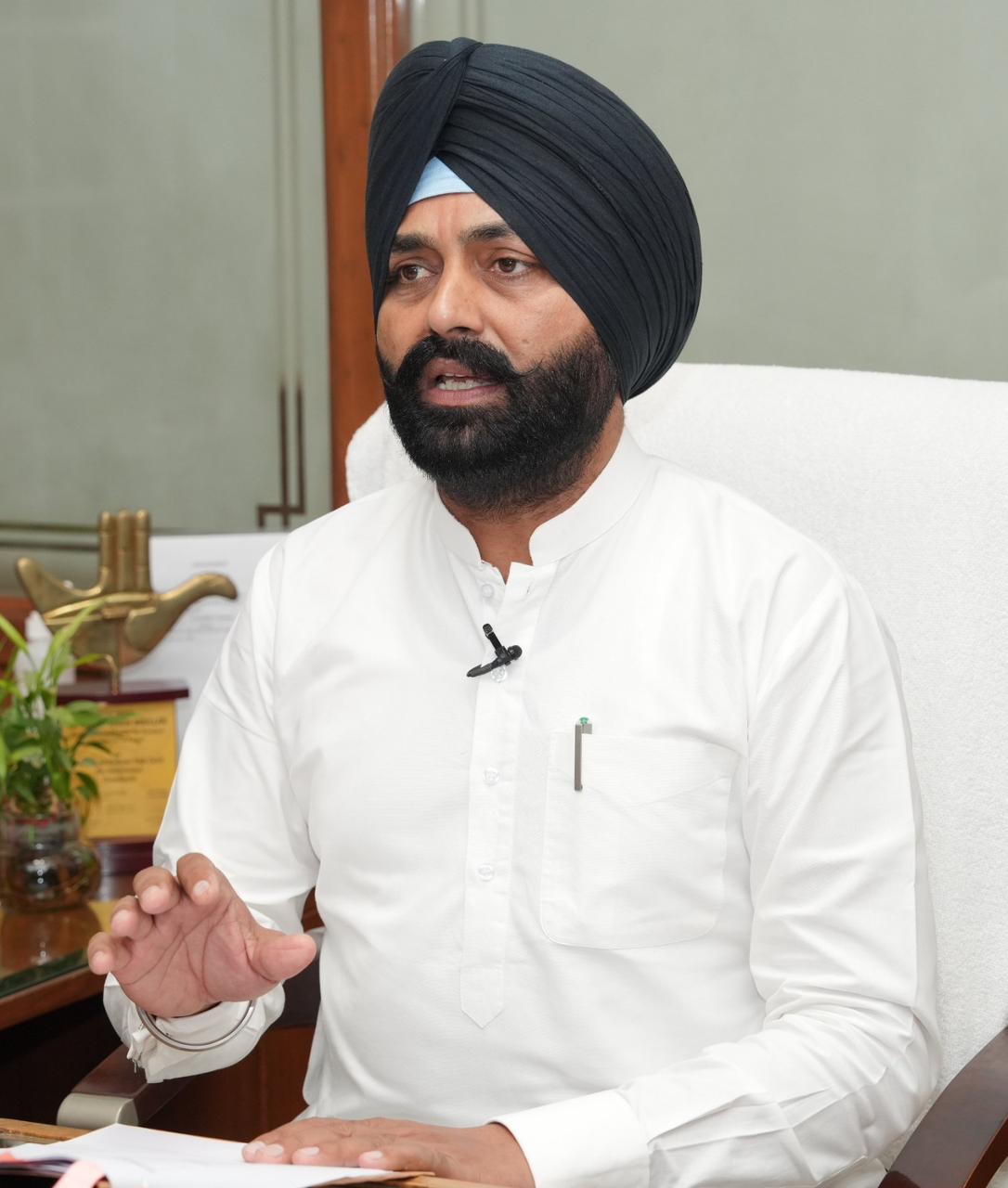 Laljit Singh Bhullar hands over appointment letters to 12 newly-inducted prison officials