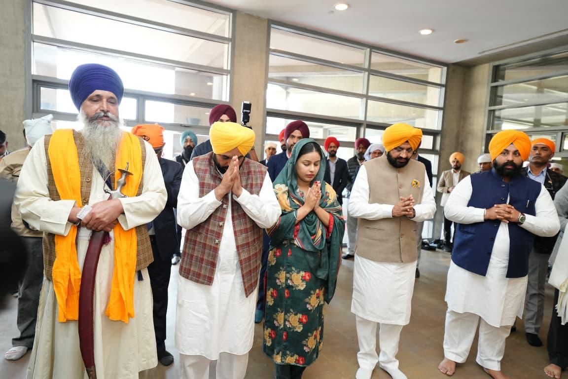 CM DEDICATES SPECIAL EXHIBITION GALLERY AT VIRASAT-E-KHALSA ILLUMINATING THE LIFE AND MARTYRDOM OF SRI GURU TEGH BAHADUR JI