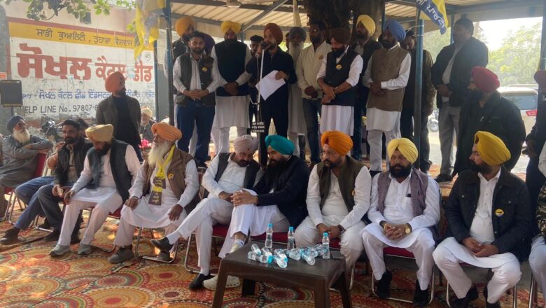 ਲੋਕ ਸਭਾ ਮੈਂਬਰ ਮਾਲਵਿੰਦਰ ਸਿੰਘ ਕੰਗ ਤੇ ਮੁੱਖ ਮੰਤਰੀ ਦੇ ਓ.ਐਸ.ਡੀ. ਸੁਖਵੀਰ ਸਿੰਘ ਵੱਲੋਂ ਚੋਣ ਰੈਲੀਆਂ