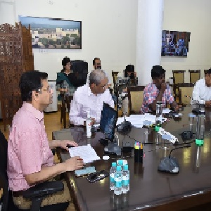 MORE THAN 100 LMT WHEAT ARRIVED IN STATE MANDIS SO FAR, 95 PERCENT PROCURED: ANURAG VERMA