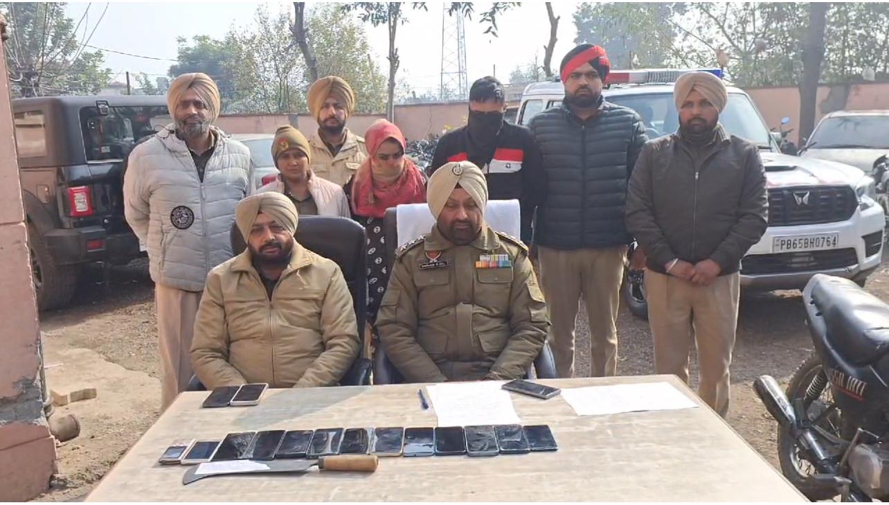 JALANDHAR RURAL POLICE DISMANTLE TWO ROBBERY GANGS, FOUR ARRESTED