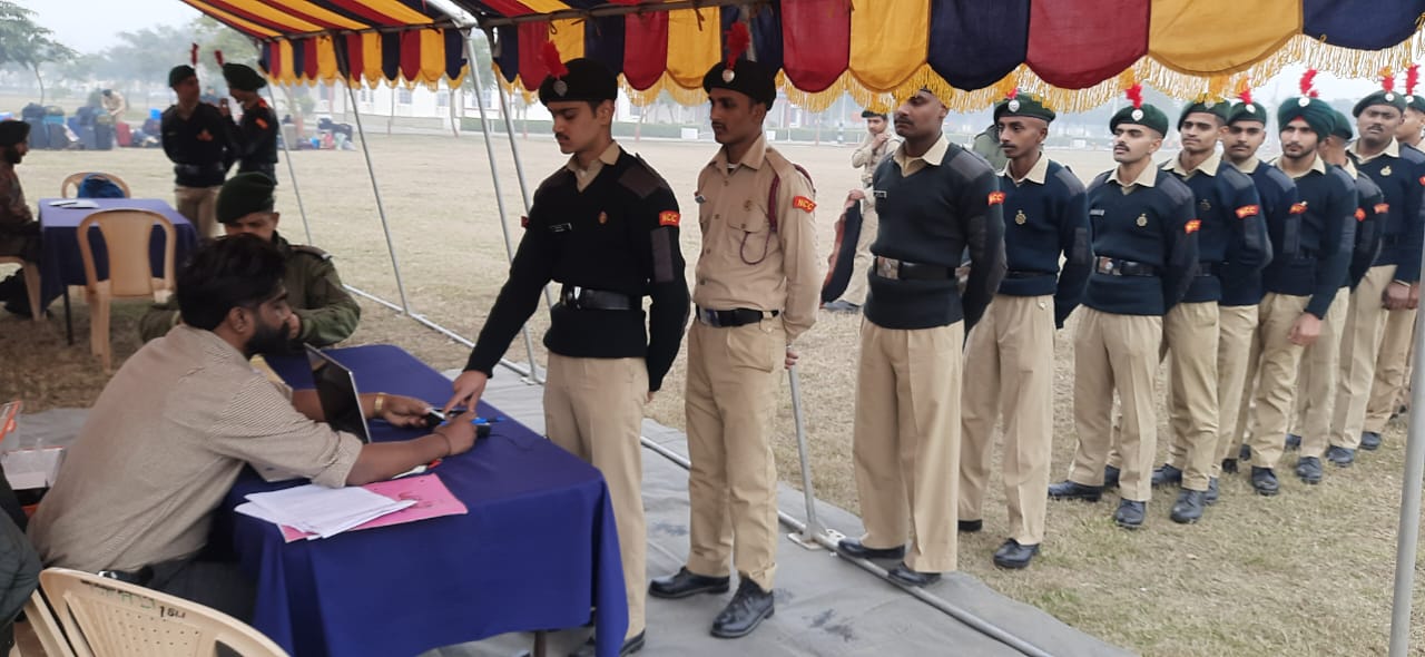 ARMY ATTACHMENT CAMP OF NCC CADETS KICKED OFF IN JALANDHAR CANTONMENT
