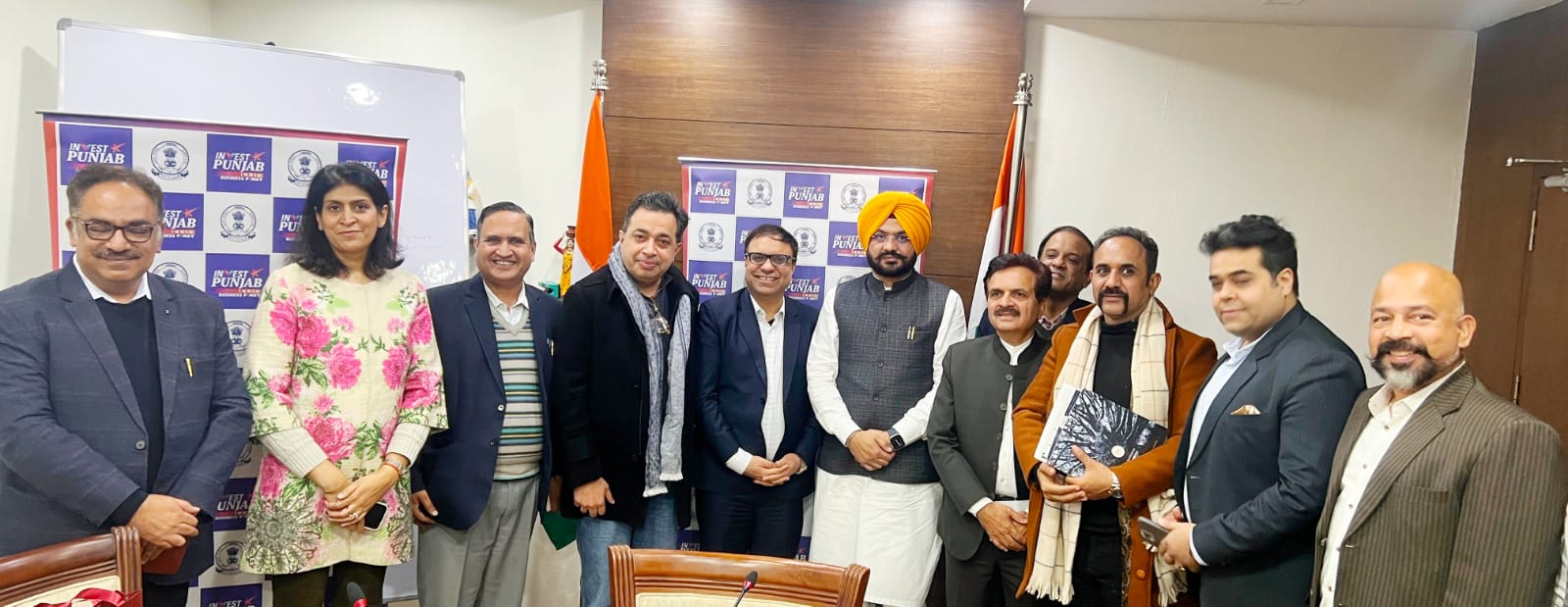 To boost investment in Punjab, Tarunpreet Singh Sond meets CEOs and representatives of top national and international companies