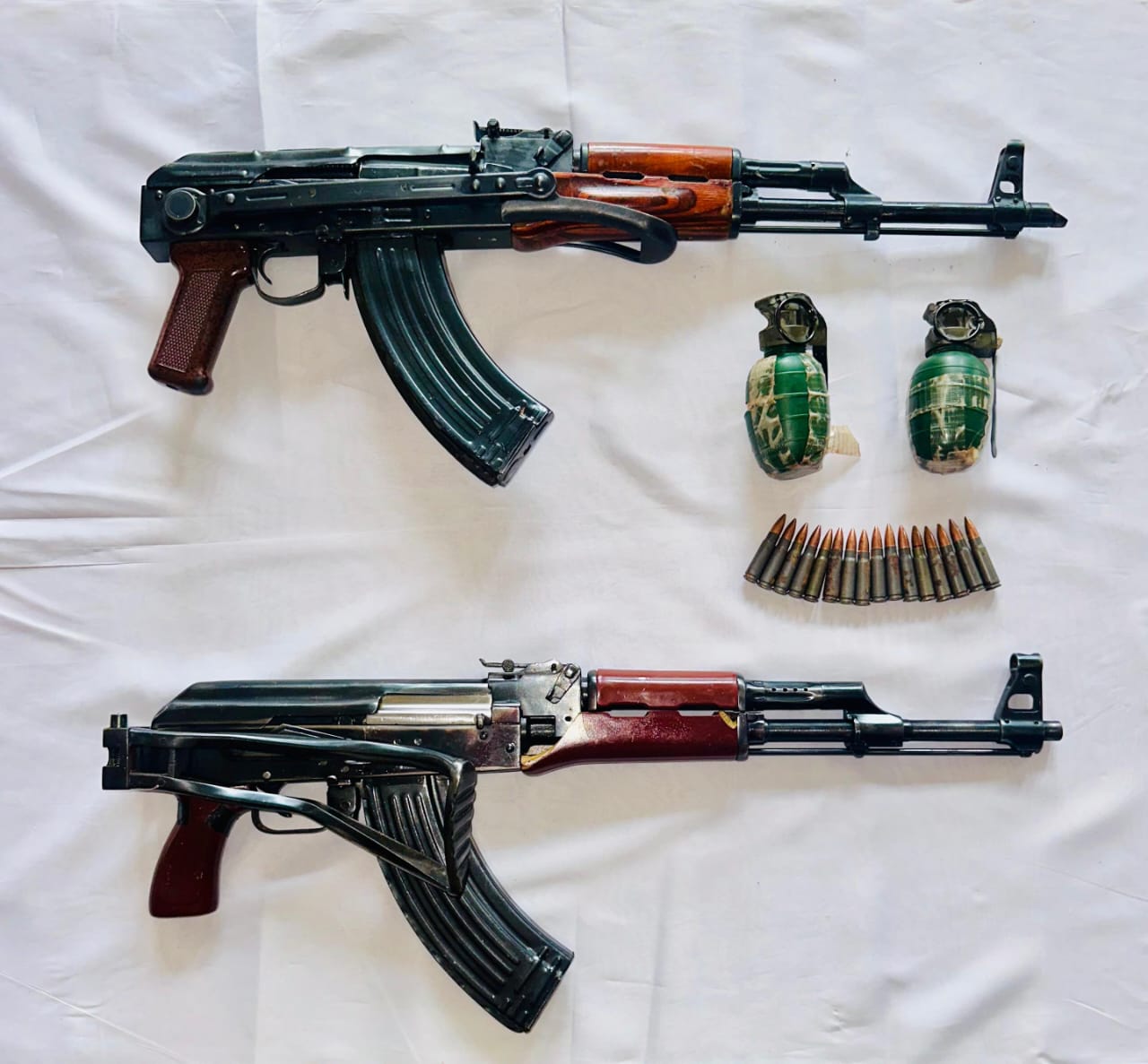 PAK-ISI BACKED BKI’S TERROR PLOT FOILED; TWO AK-47 RIFLES, TWO HAND GRENADES RECOVERED FROM GURDASPUR