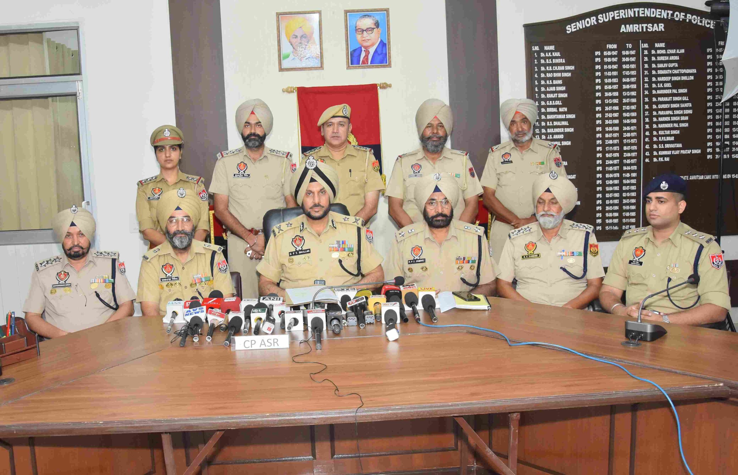 AMRITSAR’S PRO-KHALISTAN GRAFFITI CASE CRACKED WITHIN 24-HRs; JUVENILE AMONG TWO HELD