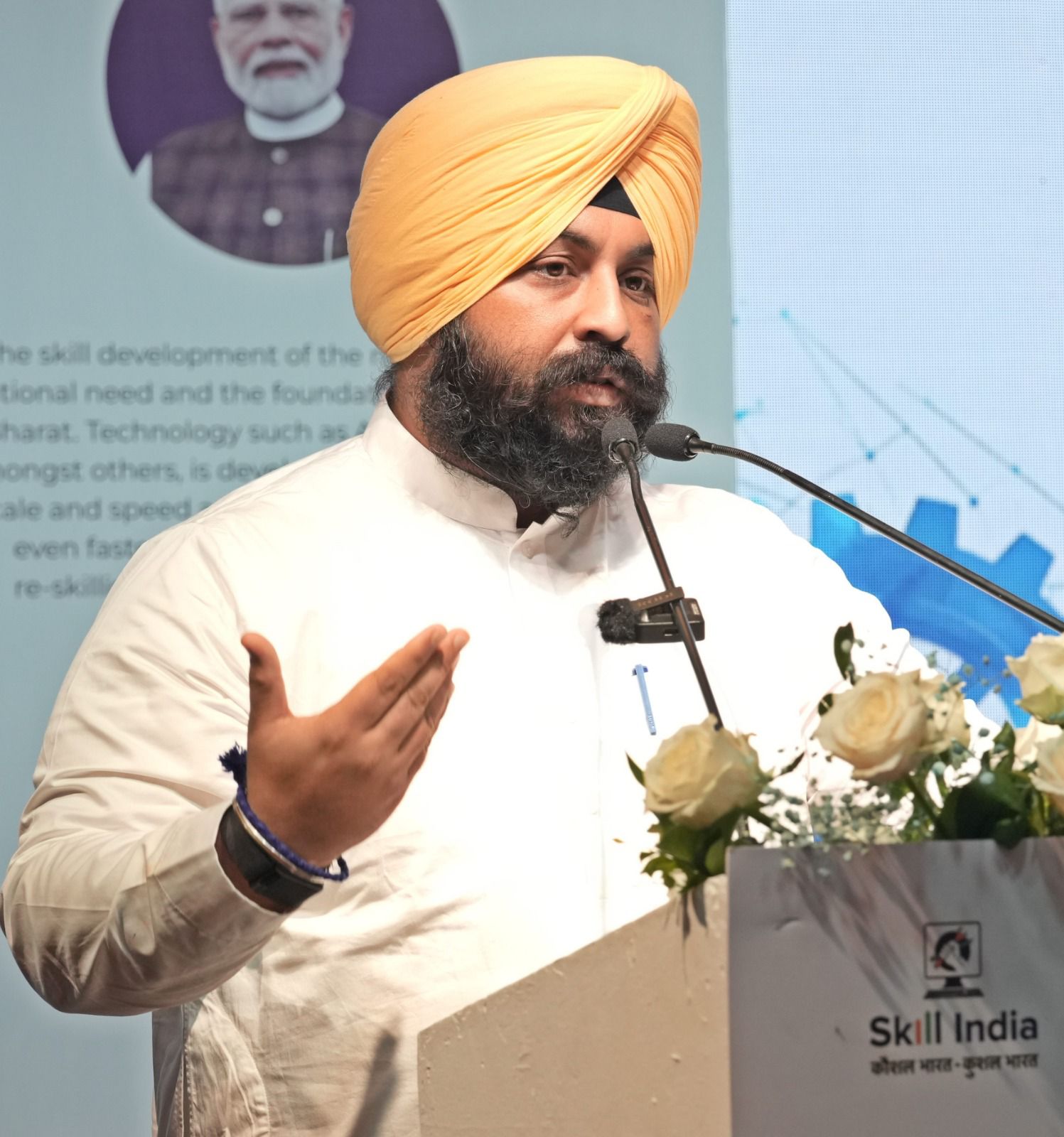 HARJOT BAINS PUSHES FOR INDIAN INSTITUTE OF SKILLS IN LUDHIANA & 5 ITI HUBS FOR PUNJAB