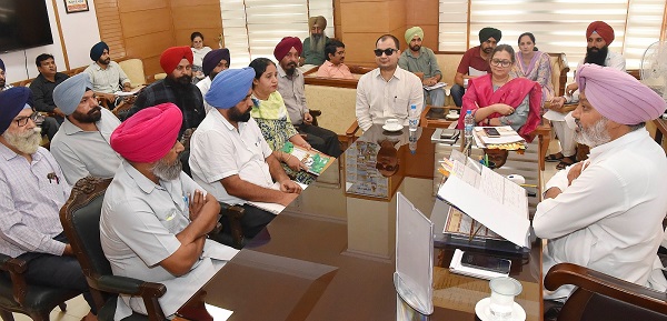 Finance Minister Harpal Singh Cheema holds Meetings with Employee Unions to Address Their Issues