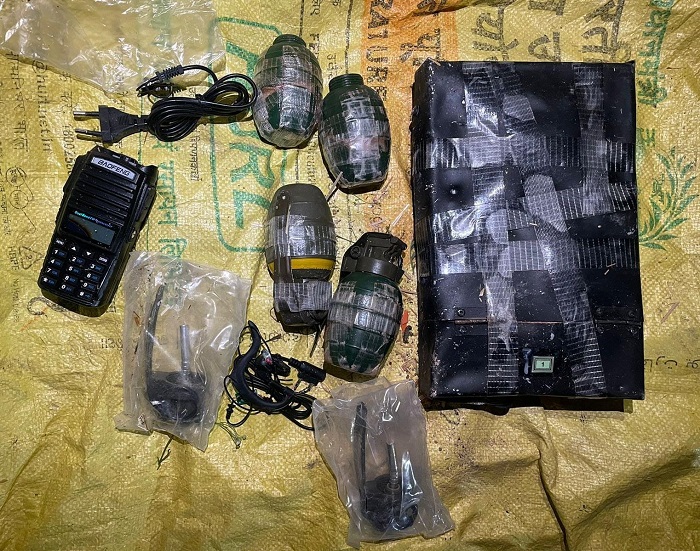 PAK-ISI BACKED BKI’S TERROR PLOT FOILED; FOUR HAND-GRENADES, 2KG RDX-BASED IED RECOVERED FROM BATALA