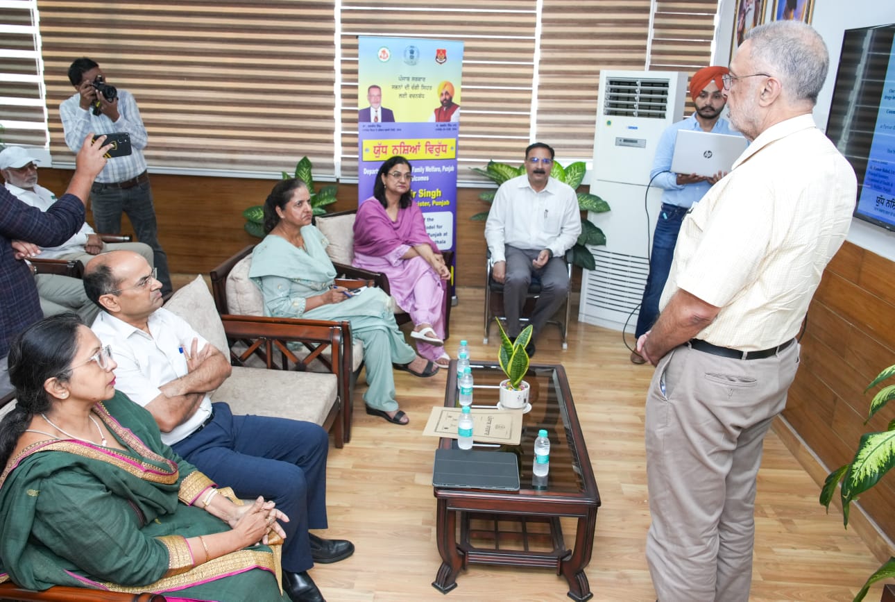 DR BALBIR SINGH LAUNCHES ‘ONE STOP INTEGRATED PROGRAM FOR WOMEN WHO USE DRUGS’ FOR KAPURTHALA AND AMRITSAR
