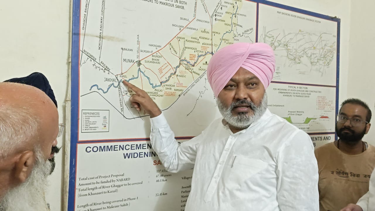 Finance Minister Harpal Singh Cheema Urges Union Government to Push Haryana to Withdraw Court Stay on Ghaggar River Widening