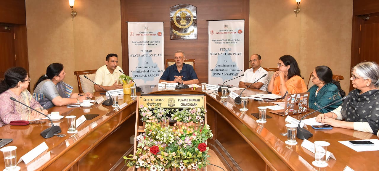 ’ONE HEALTH APPROACH’: TO CURB INDISCRIMINATE USE OF ANTIBIOTICS, ACTION PLAN ON ANTIMICROBIAL RESISTANCE LAUNCHED IN PUNJAB