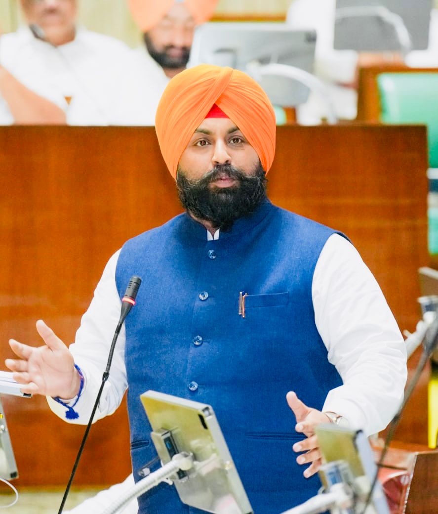 HARJOT BAINS RIPS INTO CENTRE’S INDIFFERENCE TOWARDS PUNJAB’S PLIGHT