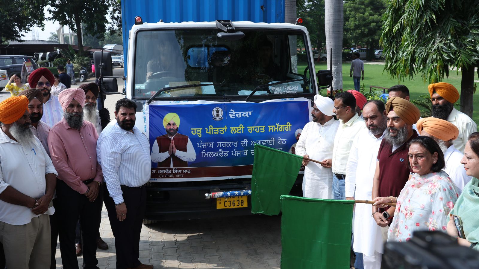 Milkfed Seeks ₹50 Crore NDDB Grant to provide free Cattle Feed in flood affected districts