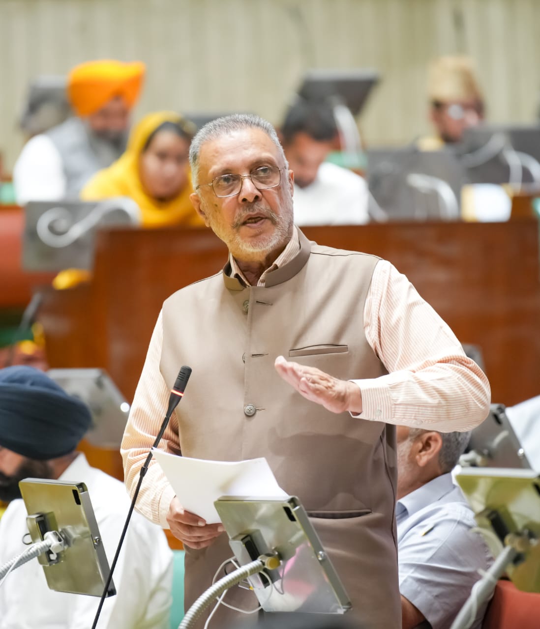 TIME TO RISE ABOVE PARTY LINES: DR BALBIR SINGH APPEALS FOR COLLECTIVE VOICE TO SECURE PUNJAB’S SHARE FROM CENTRE