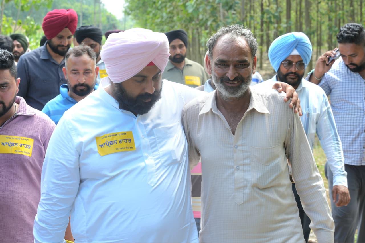 100% Road Connectivity, Power & Water Supply Restored in Flood-Affected Areas: Harjot Singh Bains