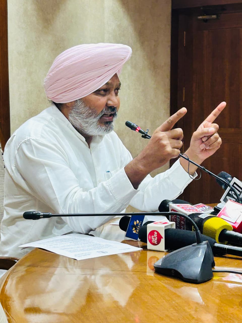 Punjab Finance Minister Criticizes PM’s Neglect of Flood-Hit State, Highlights BJP’s Indifference