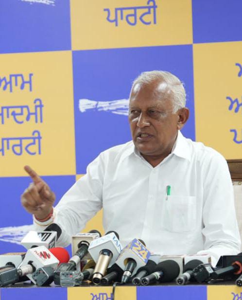 NO TRUTH IN UNION AGRI MINISTER’S CLAIMS LINKING FLOODS TO ILLEGAL MINING IN PUNJAB: BARINDER KUMAR GOYAL