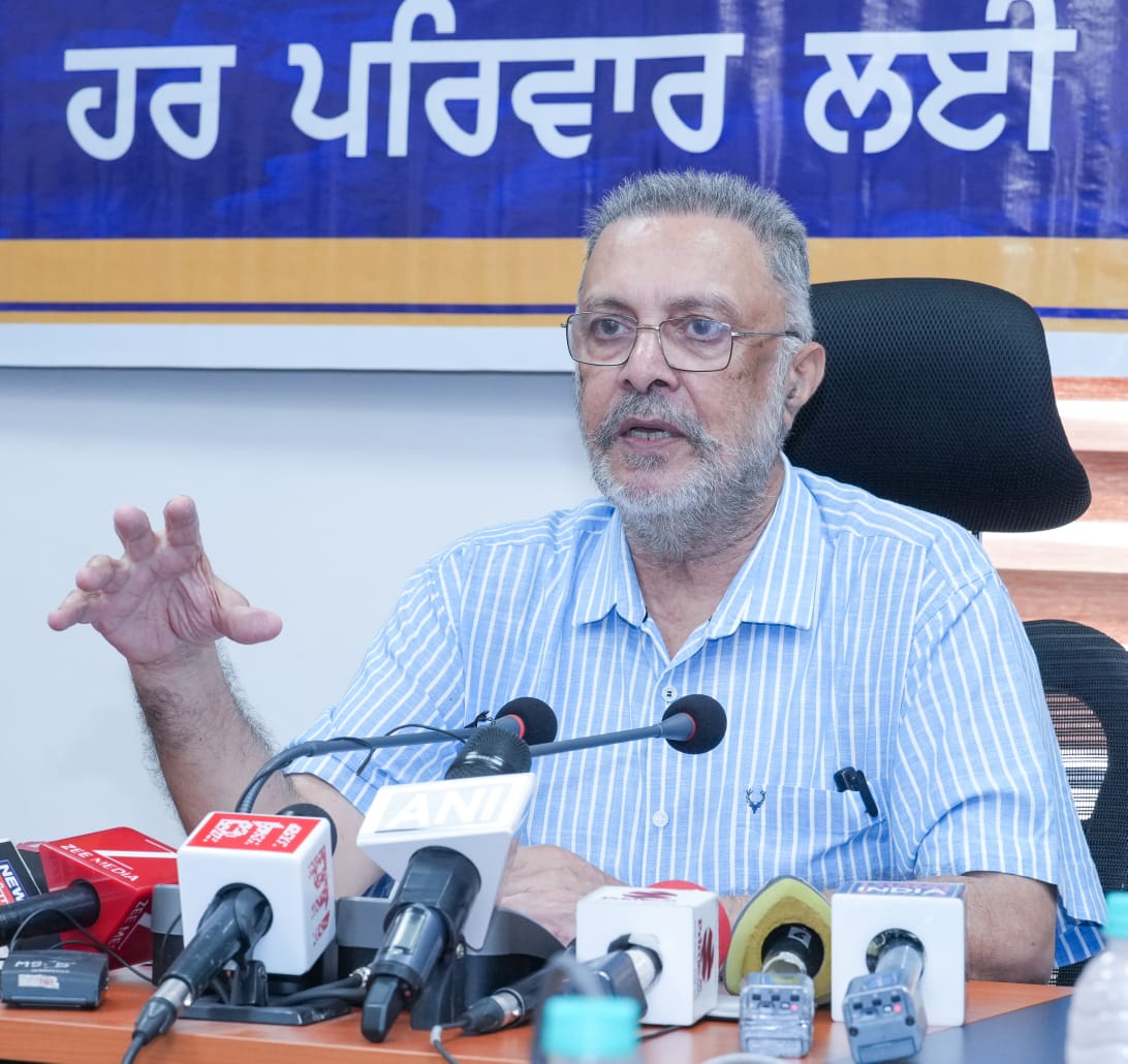 EVERY PUNJABI TO GET ₹10L CASHLESS HEALTH INSURANCE COVER: DR BALBIR SINGH