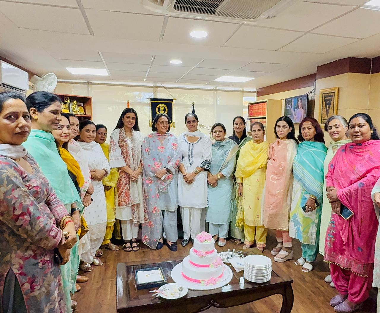 Newly appointed Senior Vice-Chairperson, Vice-Chairperson and 10 members of Punjab State Women Commission assumed office