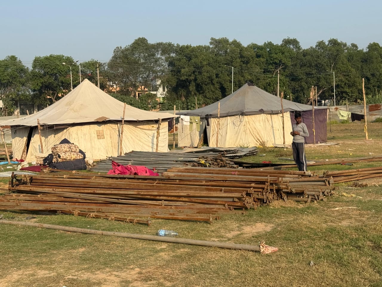 “Tent City being established at Sri Anandpur Sahib to accommodate 12,000 devotees daily,” says Sond