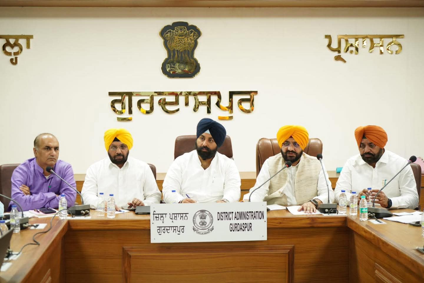 BAINS & CABINET COLLEAGUES DIRECT DISTRICT ADMINS TO ENSURE COMPREHENSIVE ARRANGEMENTS FOR 350TH MARTYRDOM DAY OF SRI GURU TEGH BAHADUR JI