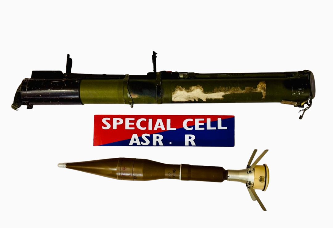 POSSIBLE TERROR ATTACK AVERTED; TWO HELD WITH RPG AND LAUNCHER IN AMRITSAR