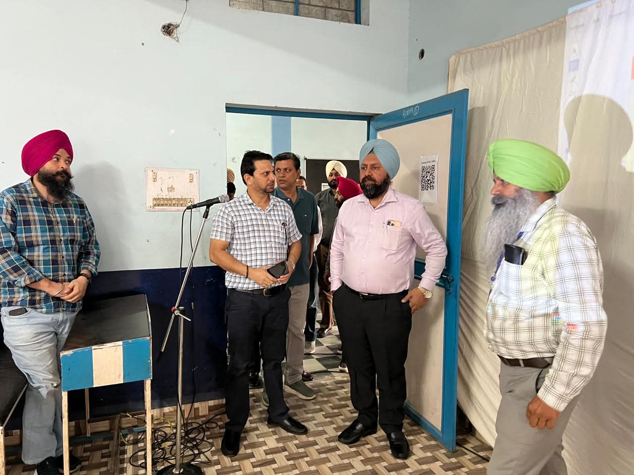 Polling Staff Rehearsal Held Ahead of Tarn Taran Bye-Election