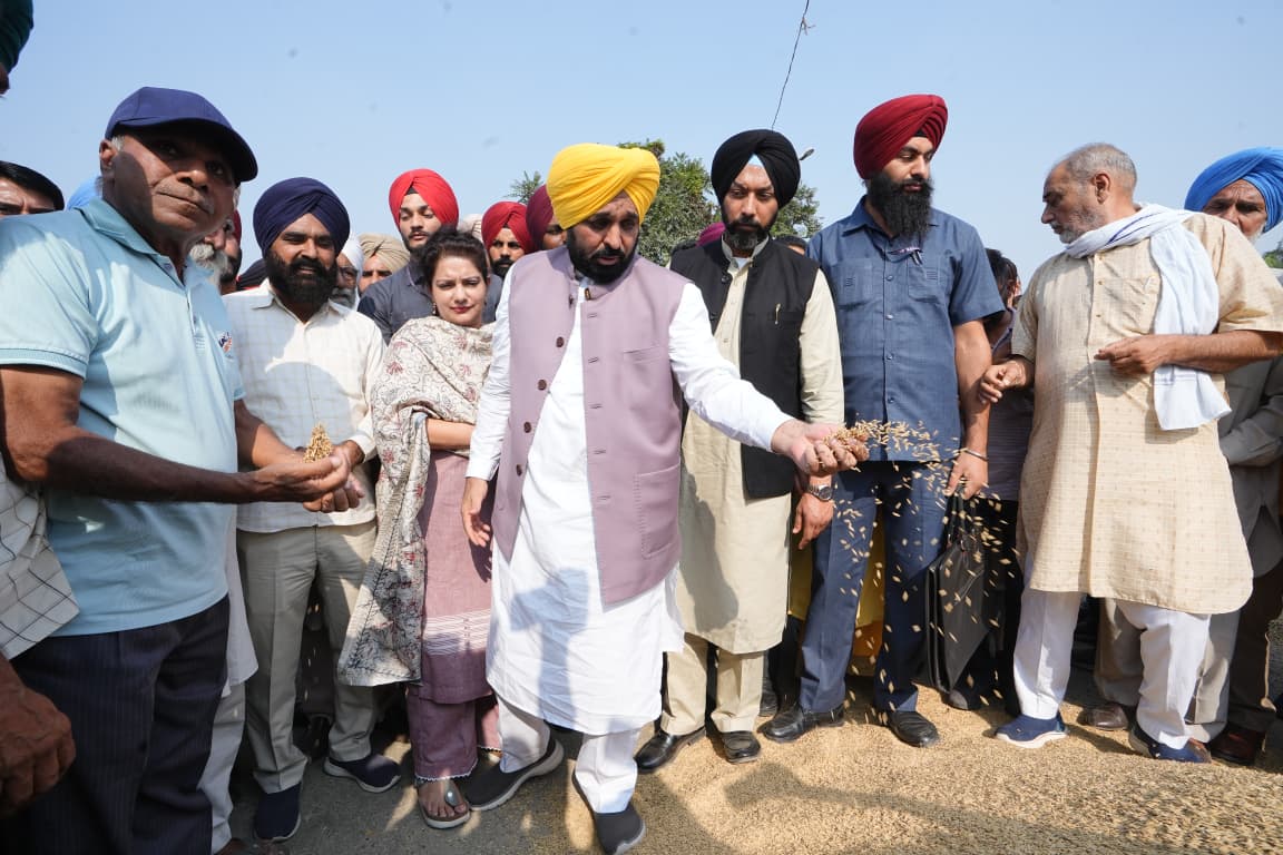 AROUND 61.01 LAKH MT PROCURED IN PUNJAB, PAYMENT WORTH RS 13073.07 CRORE MADE TO FARMERS : SAYS CM