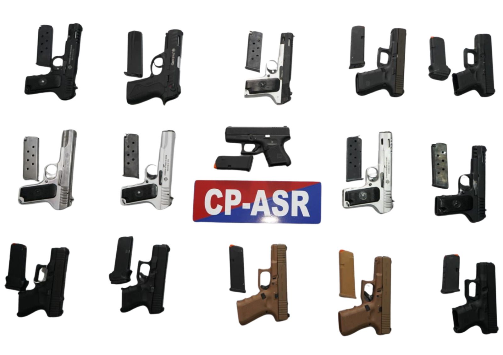 JUVENILE AMONG SEVEN HELD WITH 15 SOPHISTICATED PISTOLS IN AMRITSAR