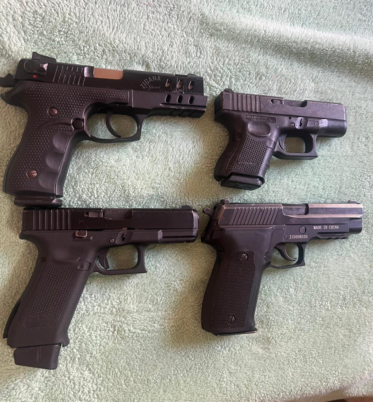 TWO MEMBERS OF JAGGU BHAGWANPURIA GANG HELD FROM HOSHIARPUR; 4 PISTOLS RECOVERED