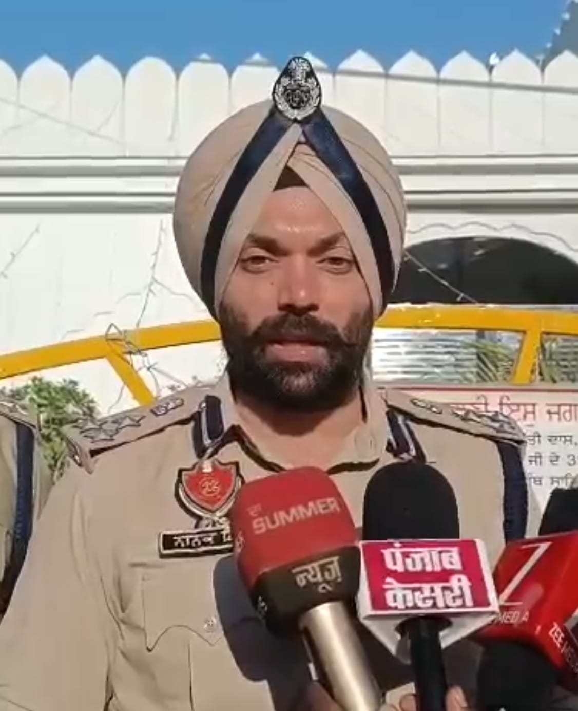 NO OUTSIDE FORCE ALLOWED TO ENFORCE LAW AND ORDER DUTY IN THE JURISDICTION OF PUNJAB POLICE: DIG NANAK SINGH