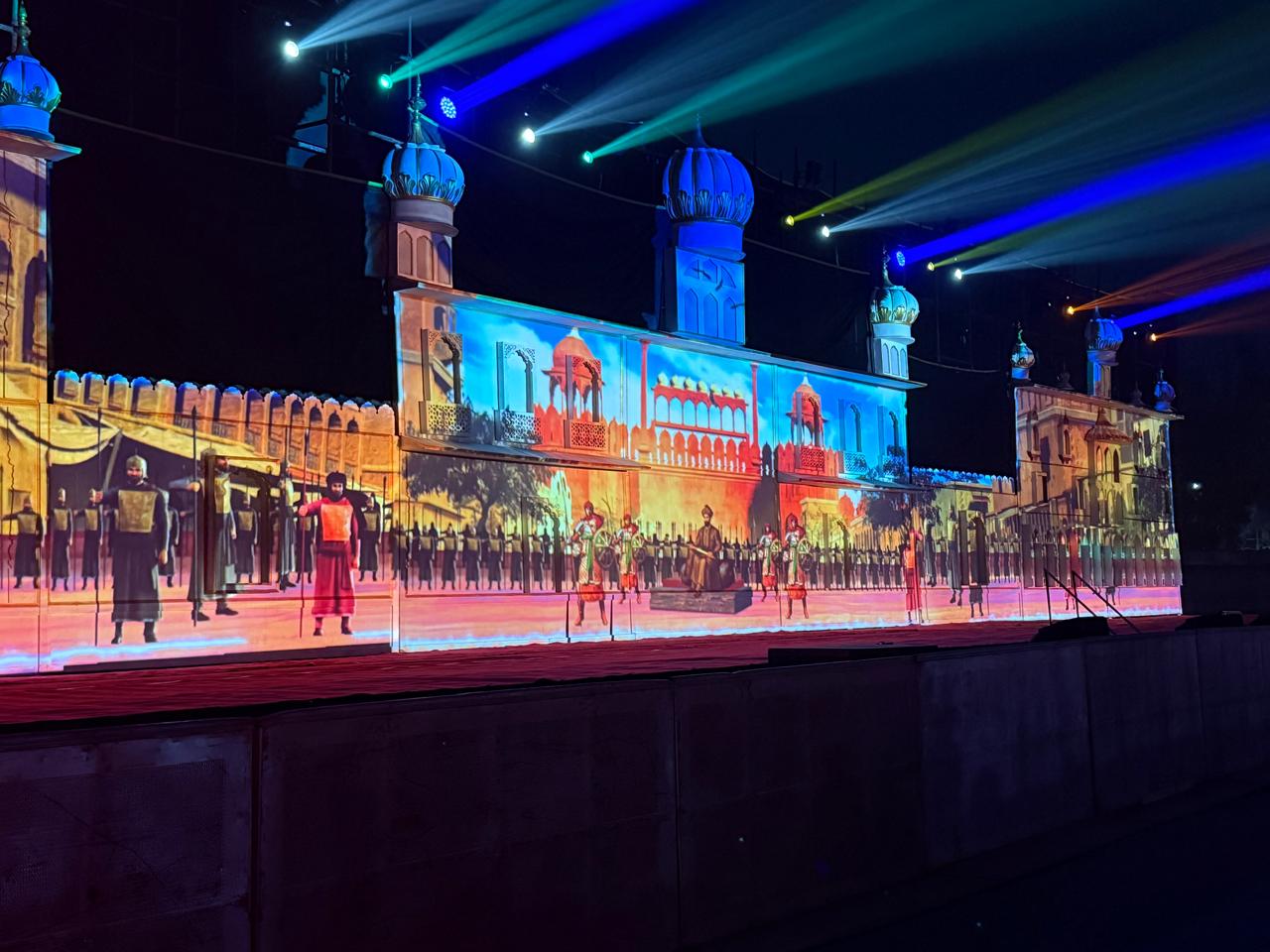 Light and Sound Shows Dedicated to Sri Guru Tegh Bahadur Ji Highlighted Guru Sahib’s unparalleled sacrifice and eternal philosophy