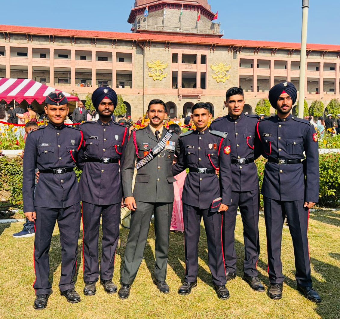 SIX MRSAFPI CADETS GRADUATE FROM NDA