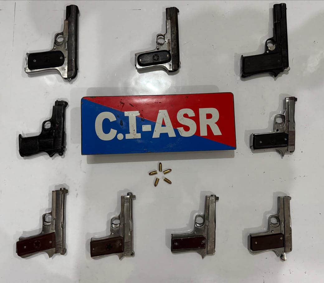 TARGET KILLING AVERTED AS PUNJAB POLICE BUSTS MP-BASED ILLEGAL WEAPONS SMUGGLING MODULE; ONE HELD WITH 9 PISTOLS