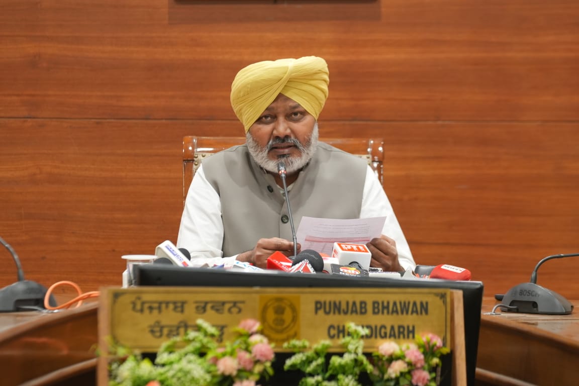 PUNJAB GOVERNMENT RELEASES RS 213 CRORE FOR DEVELOPMENT UNDER ‘RANGLA PUNJAB SCHEME’: HARPAL SINGH CHEEMA