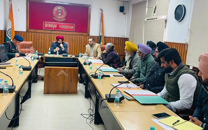 ਜ਼ਿਲ੍ਹਾ ਸੈਨਿਕ ਬੋਰਡ ਫਿਰੋਜ਼ਪੁਰ ਦੀ ਤਿਮਾਹੀ ਮੀਟਿੰਗ ਦਾ ਆਯੋਜਨ