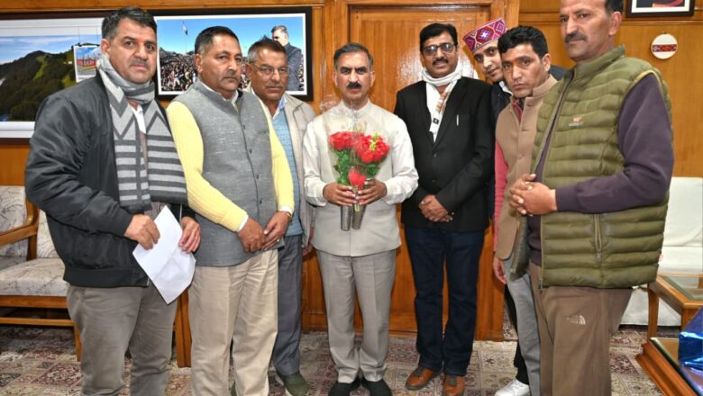 ਪਾਂਗੀ ਖੇਤਰ ਦੇ ਇੱਕ ਵਫ਼ਦ ਨੇ ਮੁੱਖ ਮੰਤਰੀ ਨਾਲ ਮੁਲਾਕਾਤ ਕੀਤੀ।