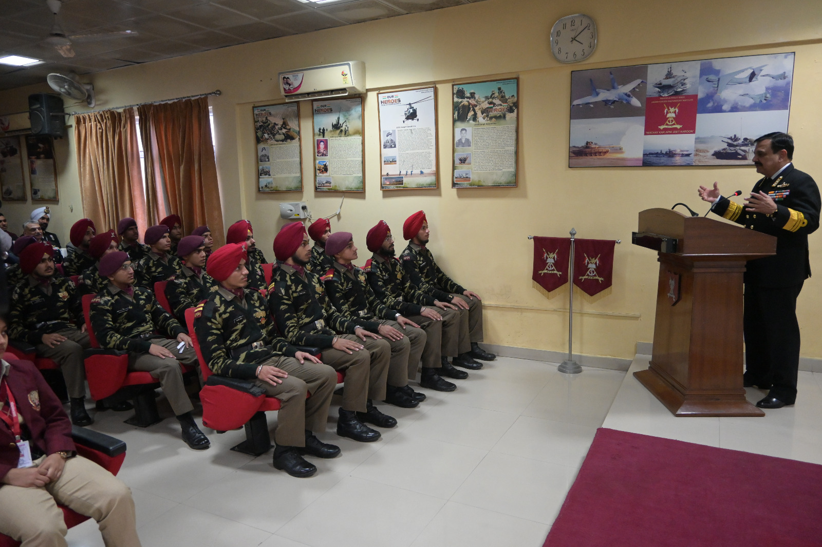 ਆਈ.ਐਨ.ਐਸ. ਕੋਚੀ ਮਾਡਲ ਦੇ ਉਦਘਾਟਨ ਨਾਲ ਐਮ.ਆਰ.ਐਸ.ਏ.ਐਫ.ਪੀ.ਆਈ. ਵਿਖੇ ਟ੍ਰਾਈ-ਸਰਵਿਸਿਜ਼ ਮਿਲਟਰੀ ਹੈਰੀਟੇਜ ਡਿਸਪਲੇਅ ਹੋਇਆ ਮੁਕੰਮਲ