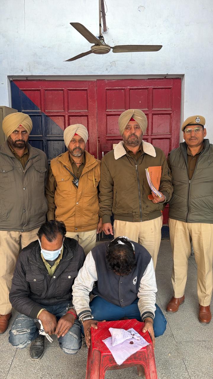 ਗੁਰਦਾਸਪੁਰ ਪੁਲਿਸ ਵੱਲੋਂ 13 ਗ੍ਰਾਮ 420 ਮਿਲੀਗ੍ਰਾਮ ਹੈਰੋਇਨ ਸਮੇਤ ਦੋਸ਼ੀ ਗਿ੍ਫ਼ਤਾਰ