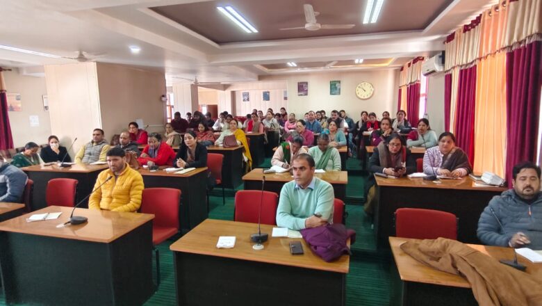 ਮਿਸ਼ਨ ਸ਼ਕਤੀ ਅਤੇ “ਪੋਸ਼ਣ ਅਤੇ ਸਿੱਖਿਆ ਇਕੱਠੇ” ਪਹਿਲਕਦਮੀ ‘ਤੇ ਇੱਕ ਜ਼ਿਲ੍ਹਾ ਪੱਧਰੀ ਵਰਕਸ਼ਾਪ ਦਾ ਆਯੋਜਨ ਕੀਤਾ