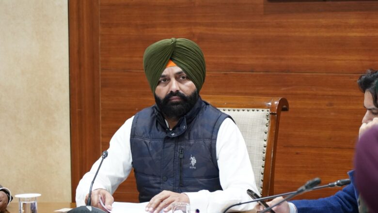 ਲਾਲਜੀਤ ਸਿੰਘ ਭੁੱਲਰ ਦੀ ਪ੍ਰਧਾਨਗੀ ‘ਚ ਪੰਜਾਬ ਸਟੇਟ ਰੋਡ ਸੇਫਟੀ ਕੌਂਸਲ ਦੀ 16ਵੀ ਮੀਟਿੰਗ ਹੋਈ