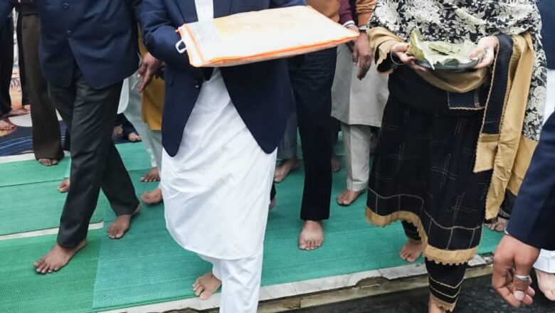 ਸ਼ਹੀਦੀ ਸਭਾ ਮੌਕੇ ਮੁੱਖ ਮੰਤਰੀ ਭਗਵੰਤ ਸਿੰਘ ਮਾਨ ਨੇ ਗੁਰਦੁਆਰਾ ਸ੍ਰੀ ਫ਼ਤਹਿਗੜ੍ਹ ਸਾਹਿਬ ਵਿਖੇ ਮੱਥਾ ਟੇਕਿਆ