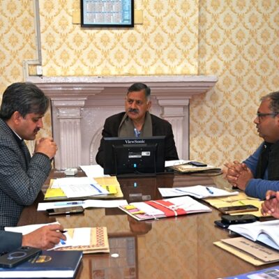 राजेश धर्माणी ने तकनीकी शिक्षा विभाग की समीक्षा बैठक की अध्यक्षता की