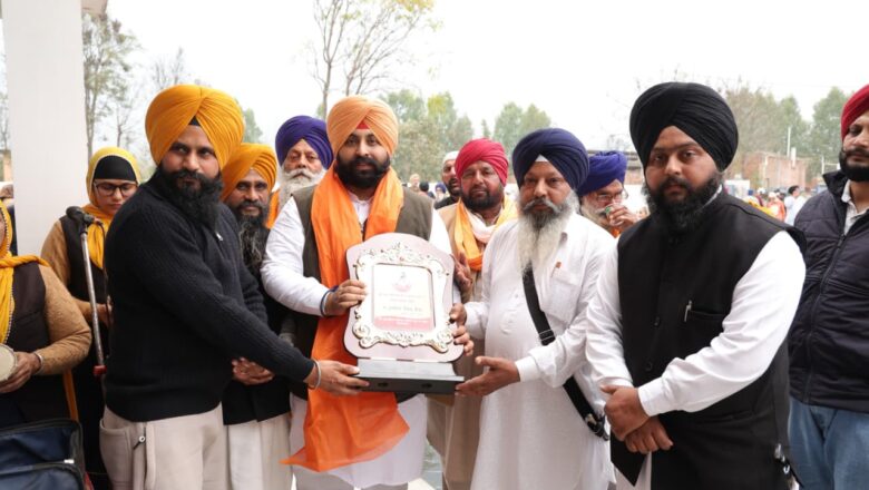 ਗੁਰੂ ਰਵਿਦਾਸ ਜੀ ਦੀ ਰਚਨਾ ਬ੍ਰਹਿਮੰਡ ਅਤੇ ਕੁਦਰਤ ਨਾਲ ਪ੍ਰੇਮ ਦਾ ਸੁਨੇਹਾ ਦਿੰਦੀ ਹੋਈ ਹੈ- ਹਰਜੋਤ ਬੈਂਸ