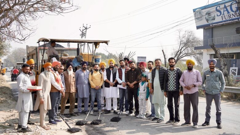 3.25 ਕਰੋੜ ਦੀ ਲਾਗਤ ਨਾਲ ਸੰਘੇੜਾ ਬਾਈਪਾਸ ਦੀ ਮੁਰੰਮਤ ਦਾ ਕੰਮ ਸ਼ੁਰੂ: ਗੁਰਮੀਤ ਸਿੰਘ ਮੀਤ ਹੇਅਰ