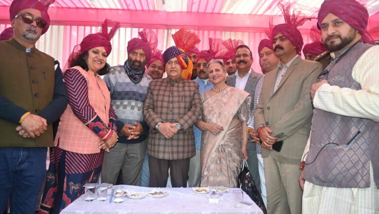  राज माधो राय की अगवानी में निकली मंडी अंतरराष्ट्रीय शिवरात्रि महोत्सव की मध्य जलेब